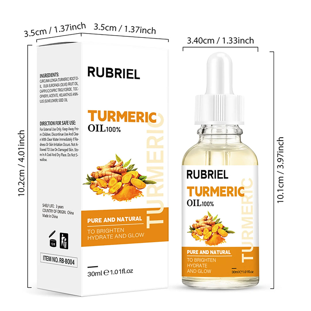 Original Turmeric Soap Kit Serum Oil Lotoin Body Face Whitening Sets For Dark Spot Corector Anti Aging Long-lasting Moisturizing