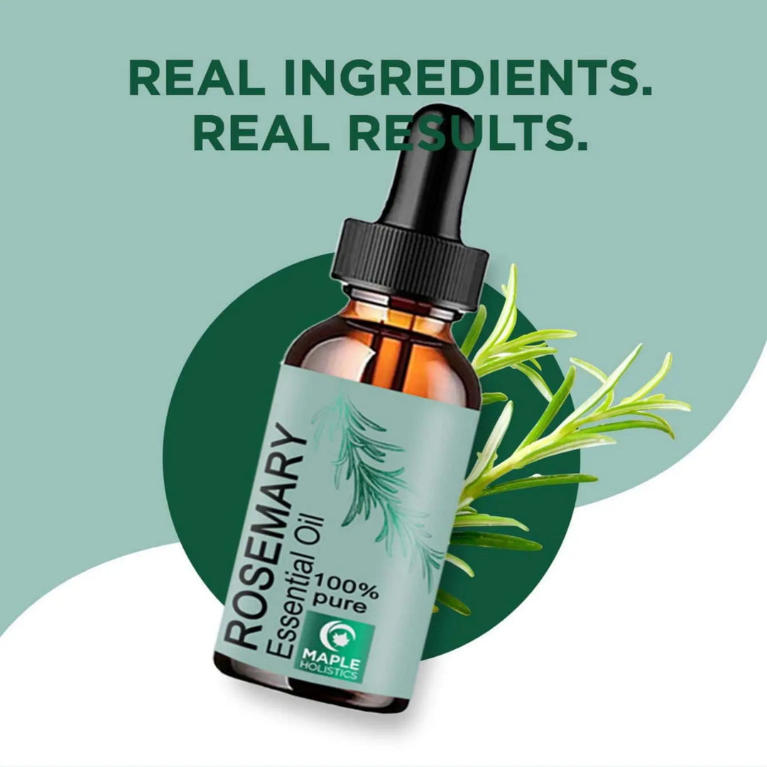 Rosemary Essential Oil - Pure Rosemary Oil for Hair Skin and Nails Rosemary Essential Oil for Humidifier and Rosemary Hair