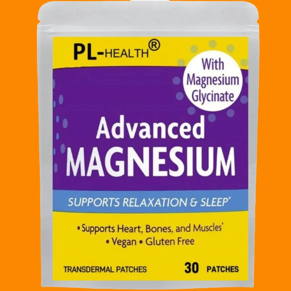 Advanced Magnesium Transdermal Patches Promotes Relaxation, , Muscle - 30 Patches One Month Supply