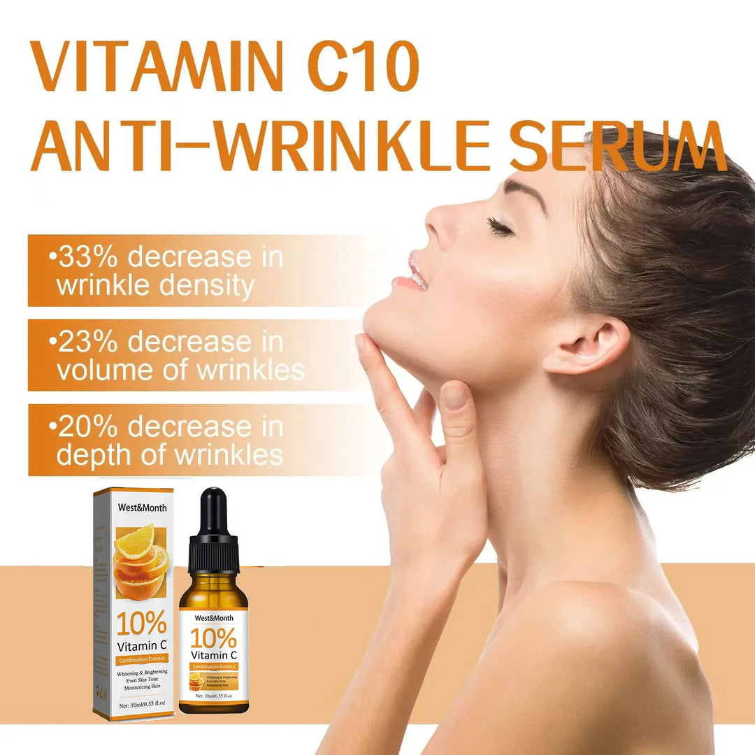 Vitamin C Face Whitening Serum Spot Serum Hyaluronic Acid To Remove Dark Spots Pigment Wrinkle Remover Face Serum Shrink Pores