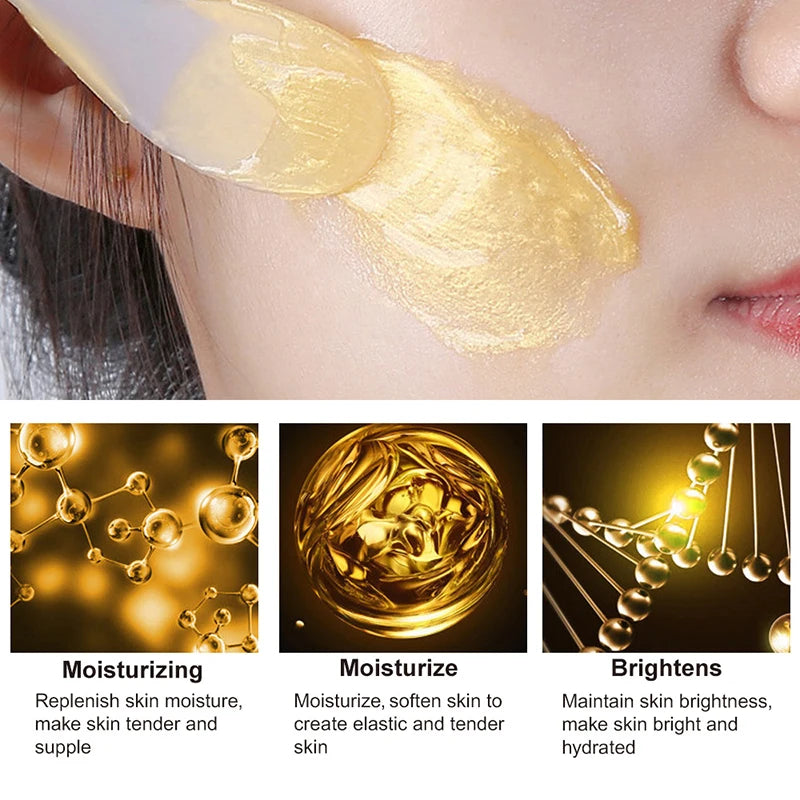 CINDYNAL - 24K Golden Face Cream Collagen Moisturizing Cream Sleeping Mask Firming Nourishing Hydrating Face Skin Care