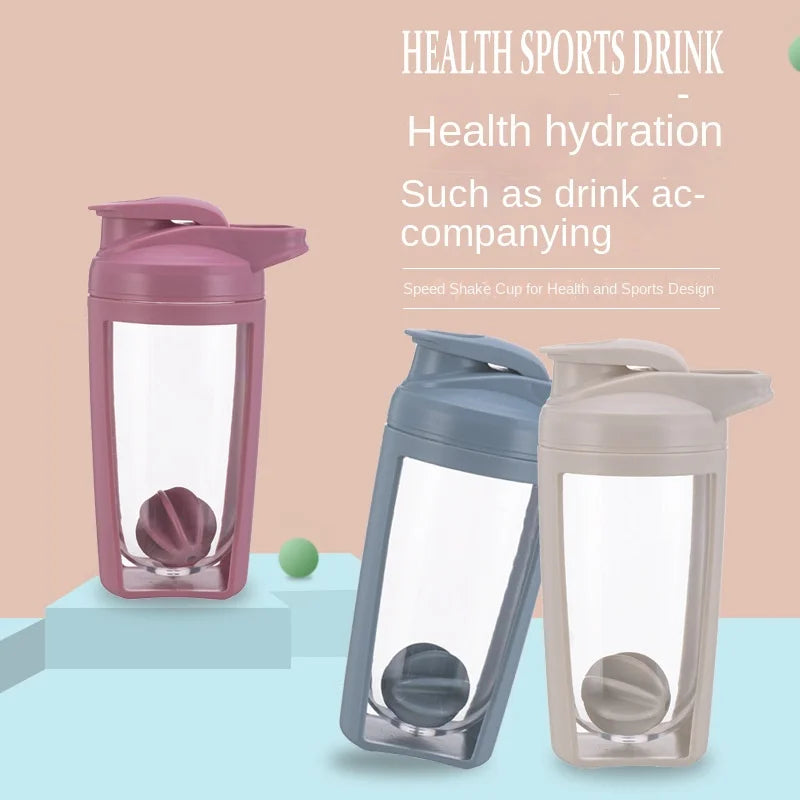 Wholesale Shake Cup Spot Fitness Sports Water Cup Portable Large Capacity Plastic Protein Powder Milkshake Mixing Cup