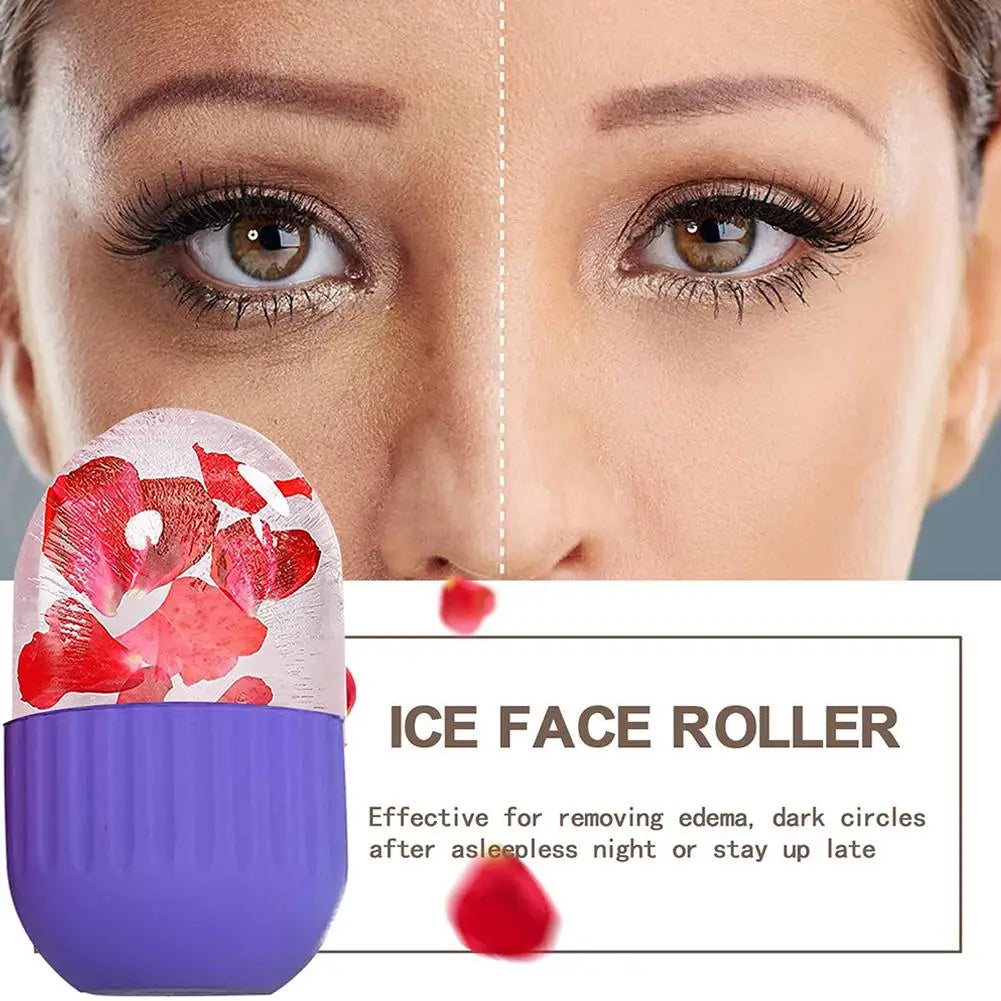 Silicone Ice Cube Trays Beauty Lifting Ice Ball Face Massager Contouring Eye Roller Facial Treatment Reduce Acne Skin Care